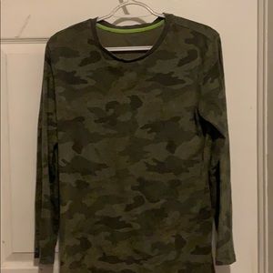 Long sleeved camp shirt